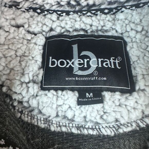 Boxercraft Sherpa Vest Gray Clemson Paw Logo Fleece Zip Up Women’s Medium - Picture 4 of 6